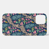 Traditionelle Mughal Allover Designart, Muster, Fl Case-Mate iPhone Hülle (Rückseite (Horizontal))