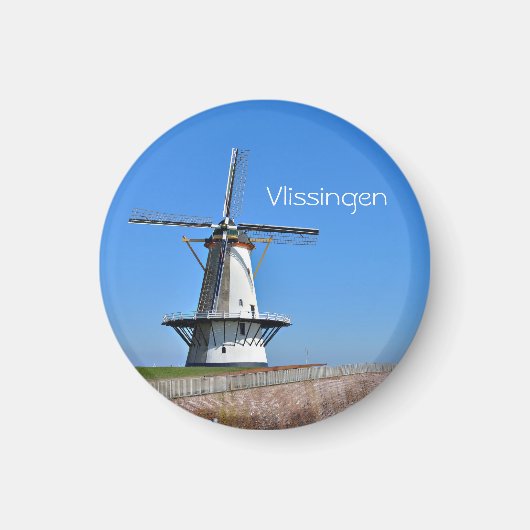 Traditionelle Mühle Magnet (Vorne)