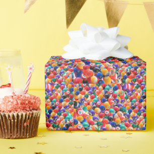 Traditionelle Nachtballfarben, Schleifpapier Geschenkpapier