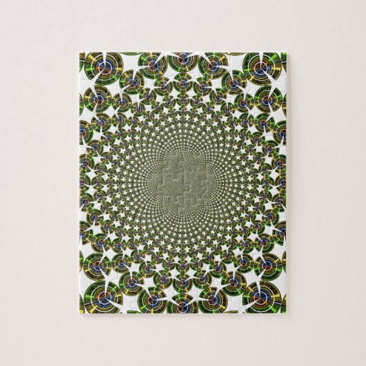 Traditionelle Nahtlose Haie Puzzle (Vertikal)