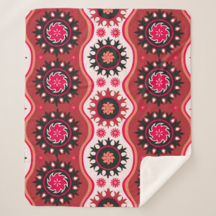 Traditionelle nahtlose orientalische Verzierung Sherpadecke