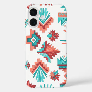 TRADITIONELLE NAVAJO-INDISCHE KUNST iPhone 16 HÜLLE