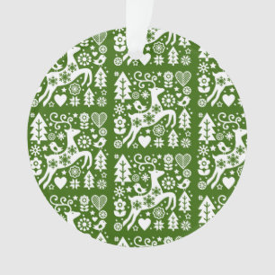 Traditionelle nordische Weihnachtsdekoration Ornament