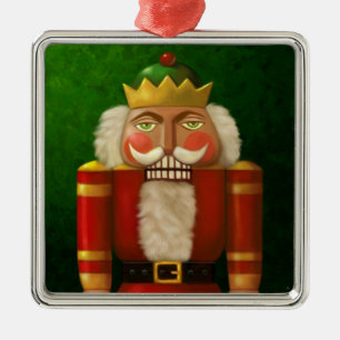 Traditionelle Nutcracker-Metallrahmen-Ornament Ornament Aus Metall