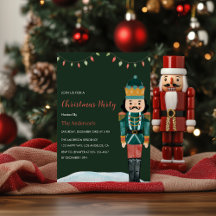 Traditionelle Nutcracker-Weihnachtsfeier-Party Ein