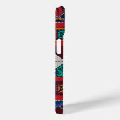 Traditionelle Palästina Stickerei täreez bunt Case-Mate iPhone Hülle (Rückseite / Rechts)