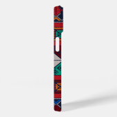 Traditionelle Palästina Stickerei täreez bunt Case-Mate iPhone Hülle (Rückseite / Rechts)