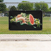 Traditionelle palästinensische Elemente auf der Ka Banner (Insitu)