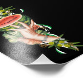 Traditionelle palästinensische Elemente auf der Ka Fotodruck (Ecke)