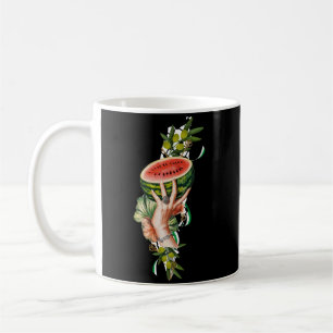 Traditionelle palästinensische Elemente auf der Ka Kaffeetasse