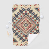 Traditionelle palästinensische Stickerei Golfhandtuch (Insitu)