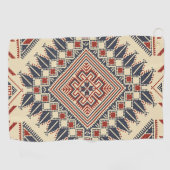 Traditionelle palästinensische Stickerei Golfhandtuch (Horizontal)