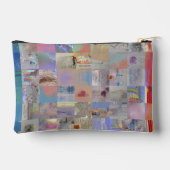 Traditionelle Patchwork Geometrische Accessoiretas Zubehörtasche (Rückseite)