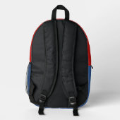 Traditionelle Patchwork Geometrische Muster Tasche (Rückseite)
