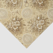 Traditionelle Perlen und Hochzeiten Seidenpapier (Detail)