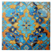 Traditionelle persische Kunst im Zierstil 7 Fliese (Vorderseite)