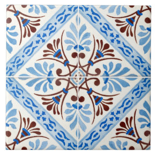 Traditionelle portugiesische glasierte  fliese