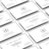 Traditionelle Rechtsanwälte Visitenkarte