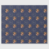 Traditionelle religiöse Madonna & Kind Weihnachten Geschenkpapier (Flach)