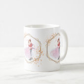 Traditionelle Romantik Kaffeetasse (VorderseiteRechts)