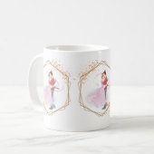 Traditionelle Romantik Kaffeetasse (Vorderseite Links)