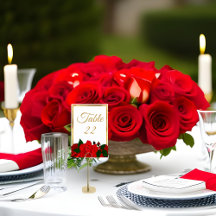 Traditionelle romantische Gerahmte Rote Rosen Hoch