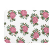 Traditionelle Rose Magnet (Horizontal)