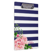 Traditionelle Rosen und Rosenknospe Name der Blüte Klemmbrett (Rechts)