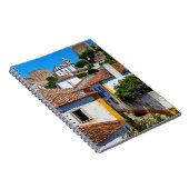 Traditionelle rote Dachhäuser| Portugal Notizblock (Rechte Seite)