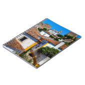 Traditionelle rote Dachhäuser| Portugal Notizblock (Linke Seite)