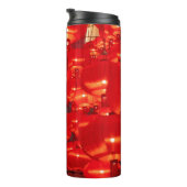 Traditionelle rote Laternen für chinesisch-neu dek Thermosbecher (Nach rechts gedreht)