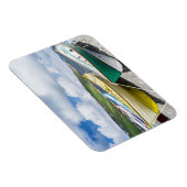 Traditionelle Ruderboote Magnet (Rechte Seite)