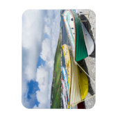 Traditionelle Ruderboote Magnet (Vertikal)