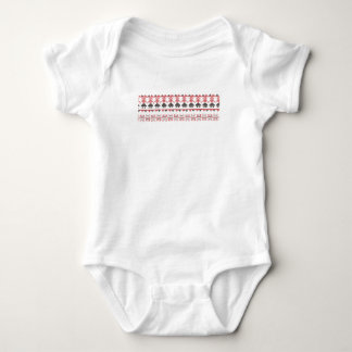 Traditionelle rumänische Volkskunstmotive Rumänien Baby Strampler