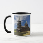 Traditionelle russisch-orthodoxe Holzkirche Tasse (Links)