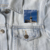 Traditionelle russisch-orthodoxe Kirche aus Holz Button (Beispiel)