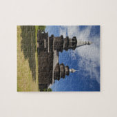 Traditionelle russisch-orthodoxe Kirche aus Holz Puzzle (Horizontal)