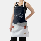 Traditionelle rustikale Winterdekoration Weihnacht Schürze (InSitu)