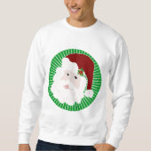 Traditionelle Santa Claus T - Shirt und Geschenke (Vorderseite)