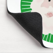 Traditionelle Santa Claus T - Shirt und Geschenke Mousepad (Ecke)
