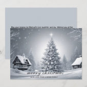 Traditionelle Schneeferien Weihnachten (Vorne/Hinten)