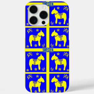 traditionelle schwedische Farben Symbole Schwedens iPhone 16 Pro Max Hülle
