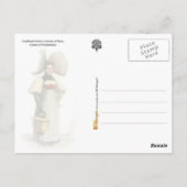 Traditionelle Schweizer Kostüme Bern Postkarte (Rückseite)