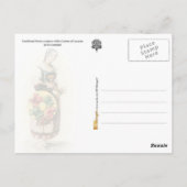 Traditionelle Schweizer Kostüme des Kantons Luzern Postkarte (Rückseite)