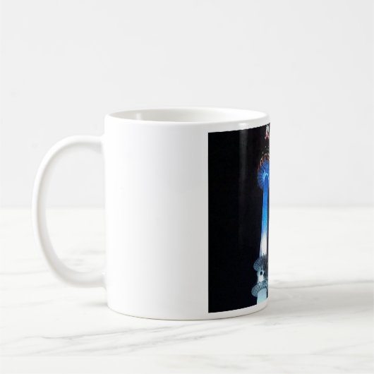 Traditionelle Seoul-Turm-Tasse Kaffeetasse (Links)