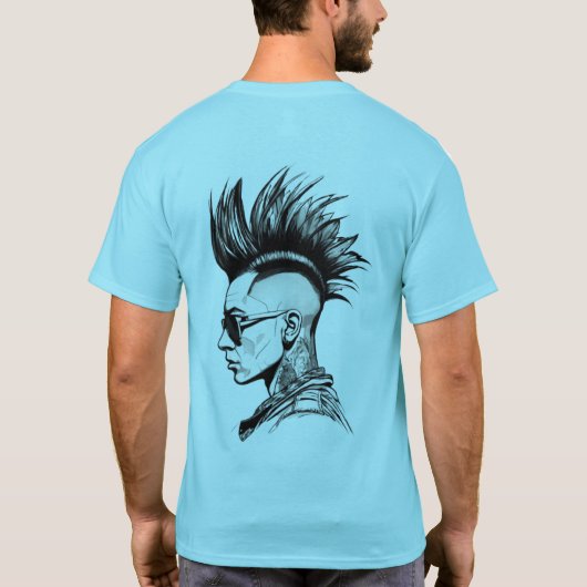 Traditionelle Shrimp Flash T - Shirt Collection (Rückseite)