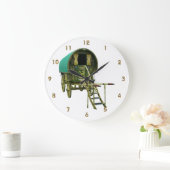 Traditionelle Sinti und Roma Caravan große Uhr (Zuhause)