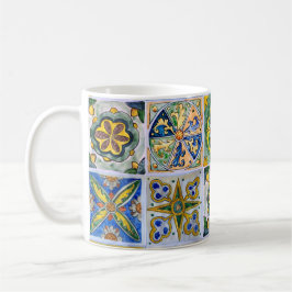 Traditionelle sizilianische Keramik-Tile-Muster Kaffeetasse