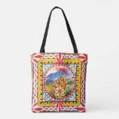 Traditionelle sizilianische Volkskunst Tasche (Rückseite)