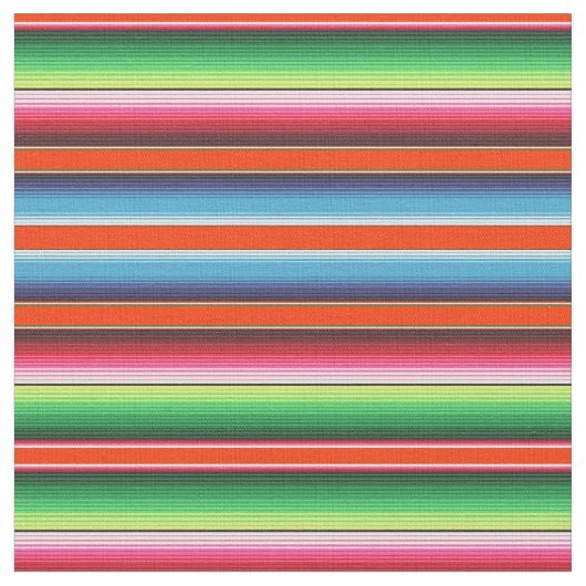 Traditionelle Spanisch Serape Stoff (Nahaufnahme)